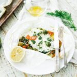 flounder en papillote