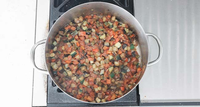 ratatouille in a pot