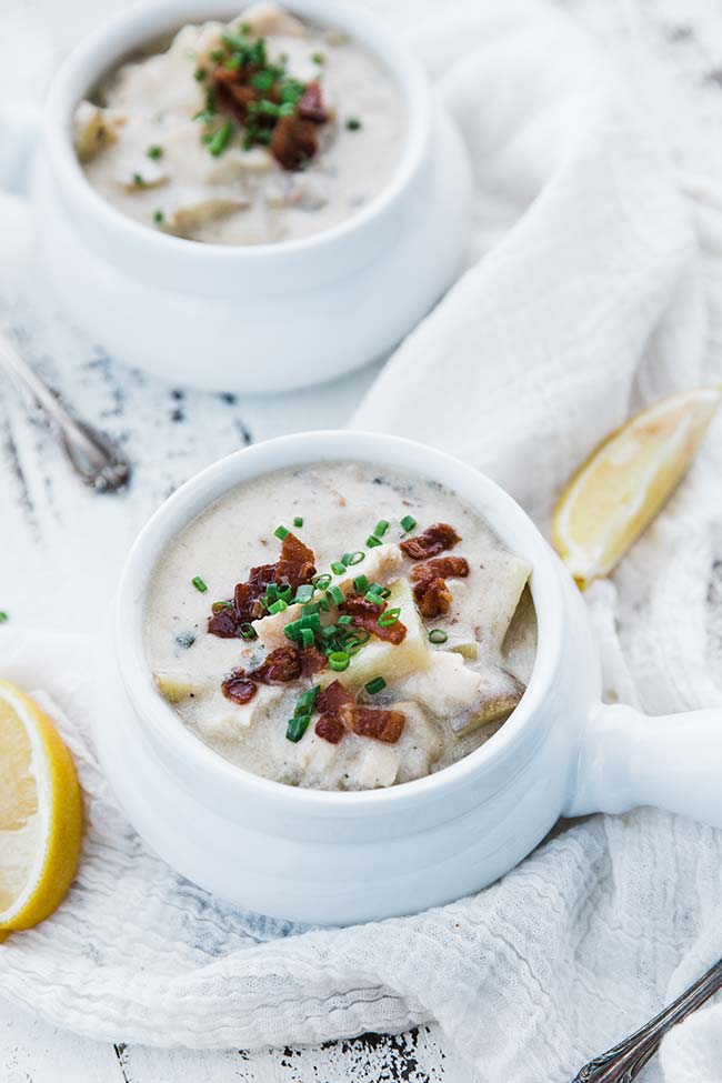 Alaska Halibut Fish Chowder Recipe
