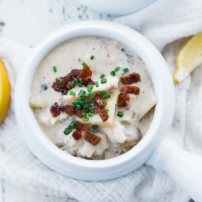 Fish Chowder Recipe Chef Billy Parisi