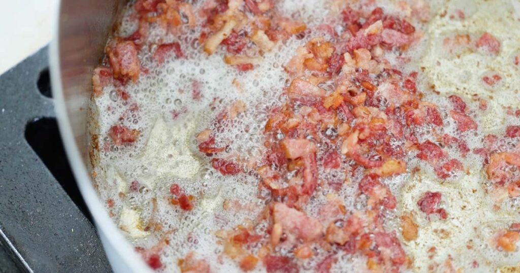 cooking crisp bacon