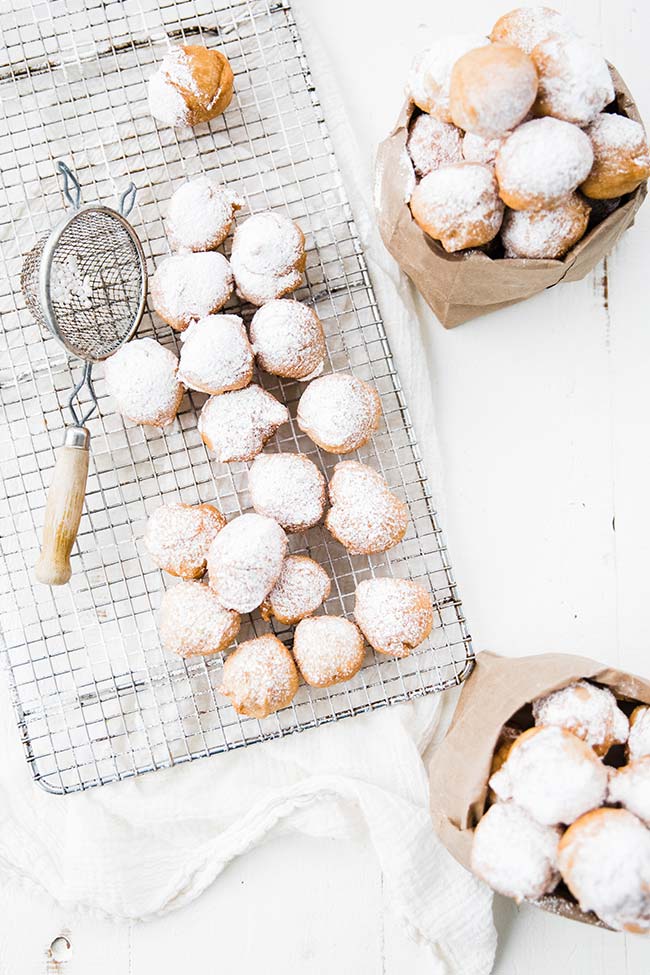 Zeppole Recipe Italian Dessert Doughnut Chef Billy Parisi