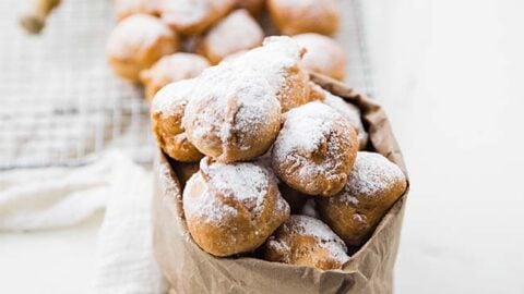 Zeppole Recipe Italian Dessert Doughnut Chef Billy Parisi