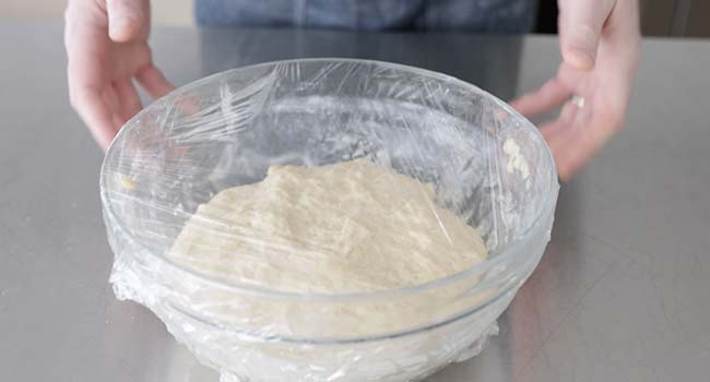 resting zeppole batter