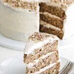 hummingbird cake slice and cake