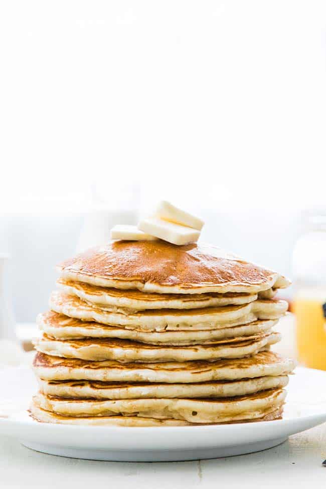 homemade pancakes