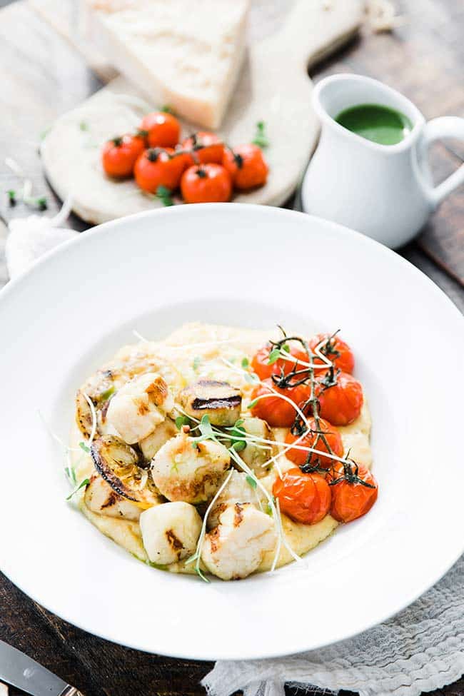 scallops entree