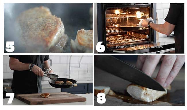 step by step procedures on how to bake chicken breasts