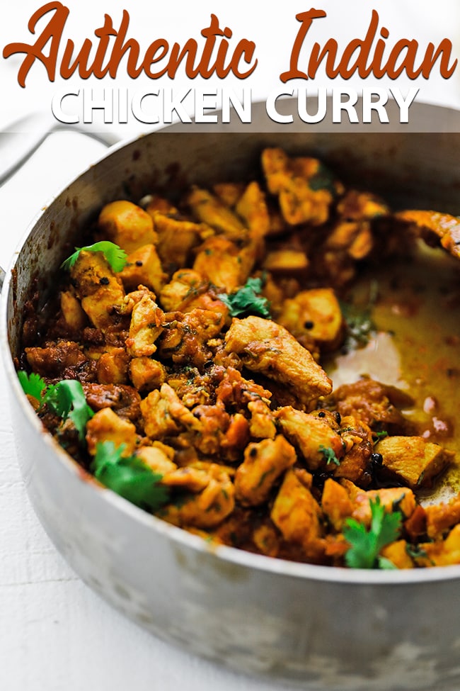 Indian Chicken Curry Recipe - Chef Billy Parisi