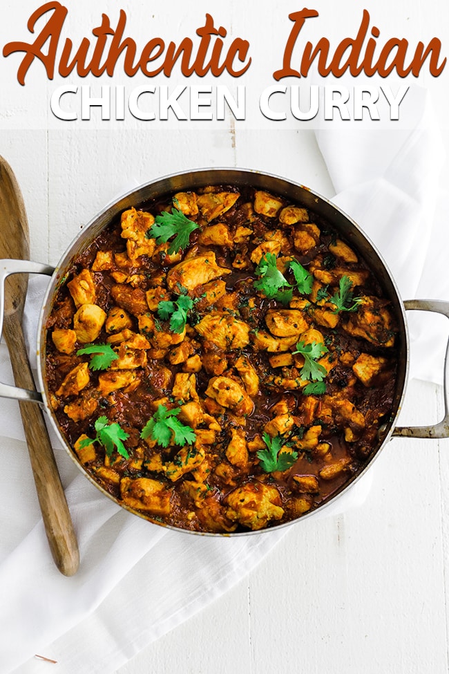 Indian Chicken Curry Recipe - Chef Billy Parisi