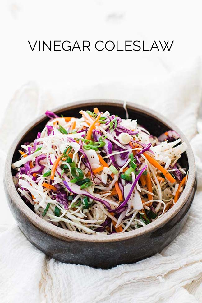 Vinegar Coleslaw Recipe (No Mayo Coleslaw) Chef Billy Parisi