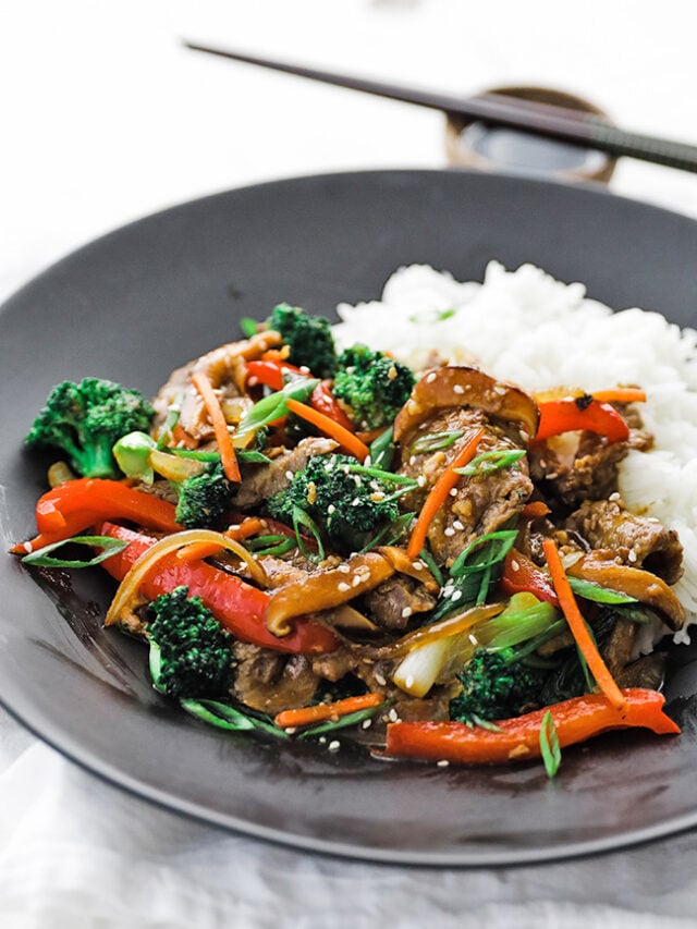 Beef Stir Fry Recipe Story - Chef Billy Parisi