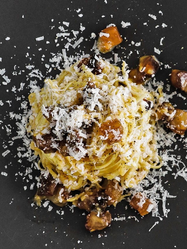 Homemade Spaghetti Pasta Carbonara Story Chef Billy Parisi