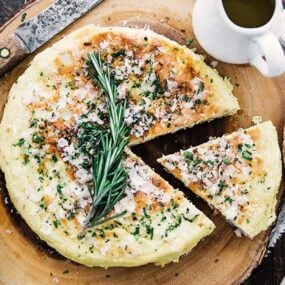 sliced frittata