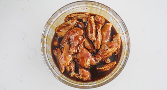 marinating Wings