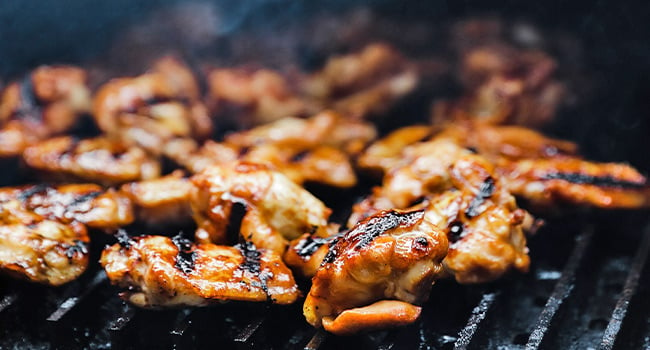 grilling wings