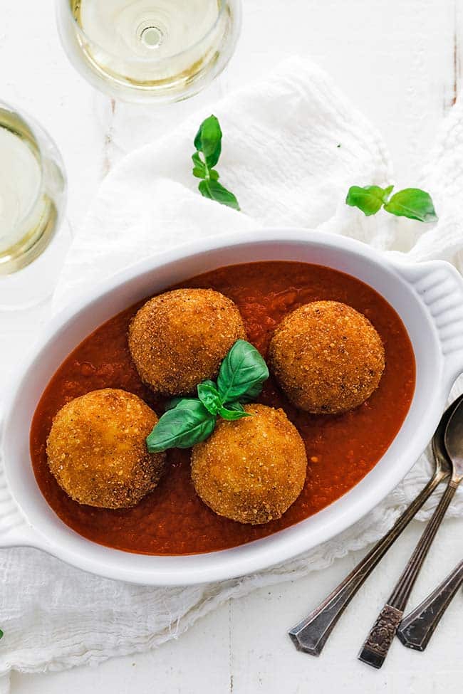 Delicious Arancini Balls Recipe - Chef Billy Parisi