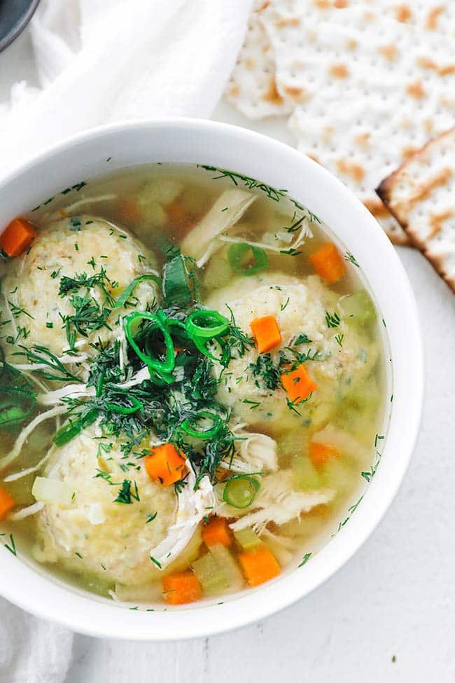 Matzo Ball Soup Matzeknödel Suppe — Rezepte Suchen