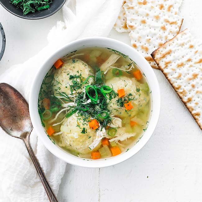 Matzo Ball Soup - Baked by Melissa