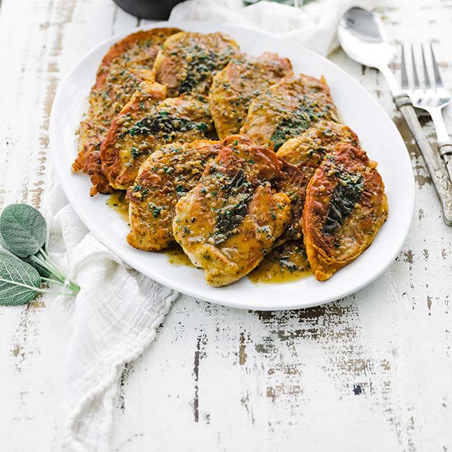 Chicken Saltimbocca Recipe - Chef Billy Parisi