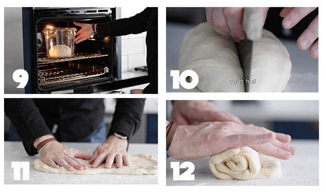 step by step procedures for proofing a bread recipe