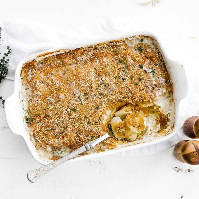 Creamy Potatoes Au Gratin Recipe Chef Billy Parisi