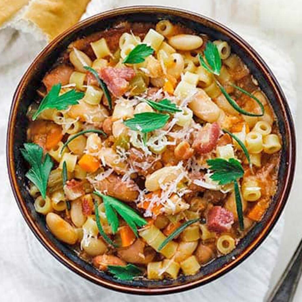 Pasta e Fagioli Soup Recipe Chef Billy Parisi