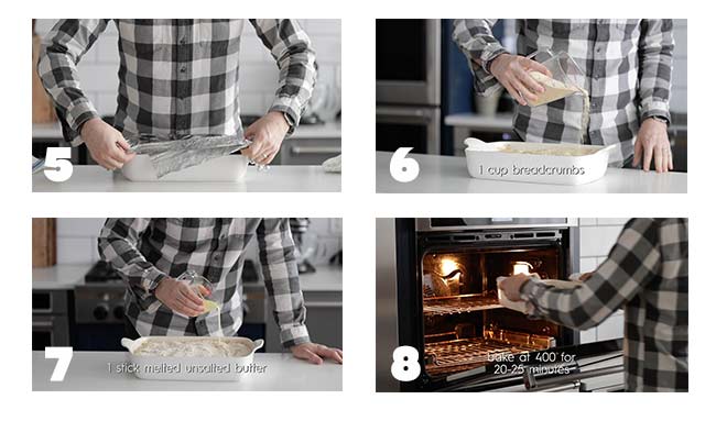 step by step procedures for baking a potatoes au gratin