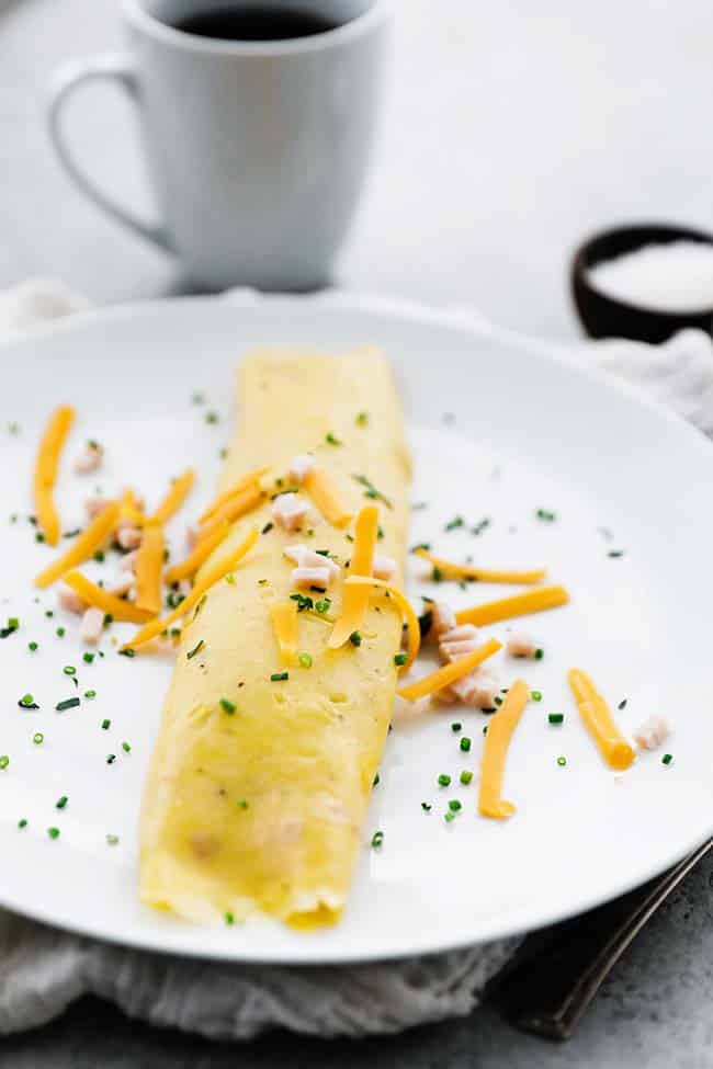 Country French Omelette Recipe - Cooking With Ruthie