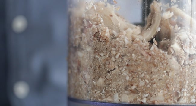 duxelles in a food processor