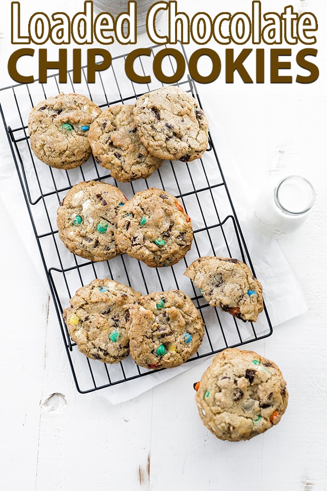 Loaded Peanut Butter Chocolate Chip Cookies Recipe Chef Billy Parisi