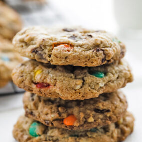 M&M cookies