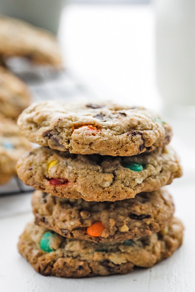 M&M cookies