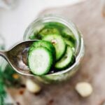 dill pickle slices