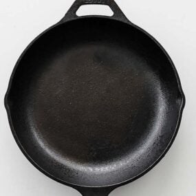 seasoned cast-iron skillet