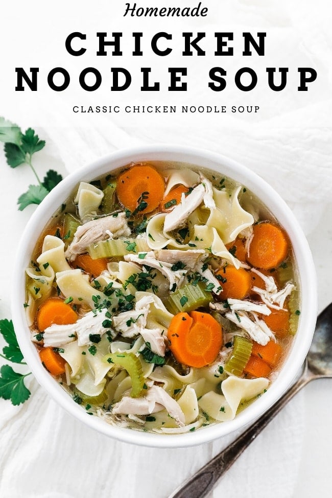 Homemade Chicken Noodle Soup Recipe Chef Billy Parisi