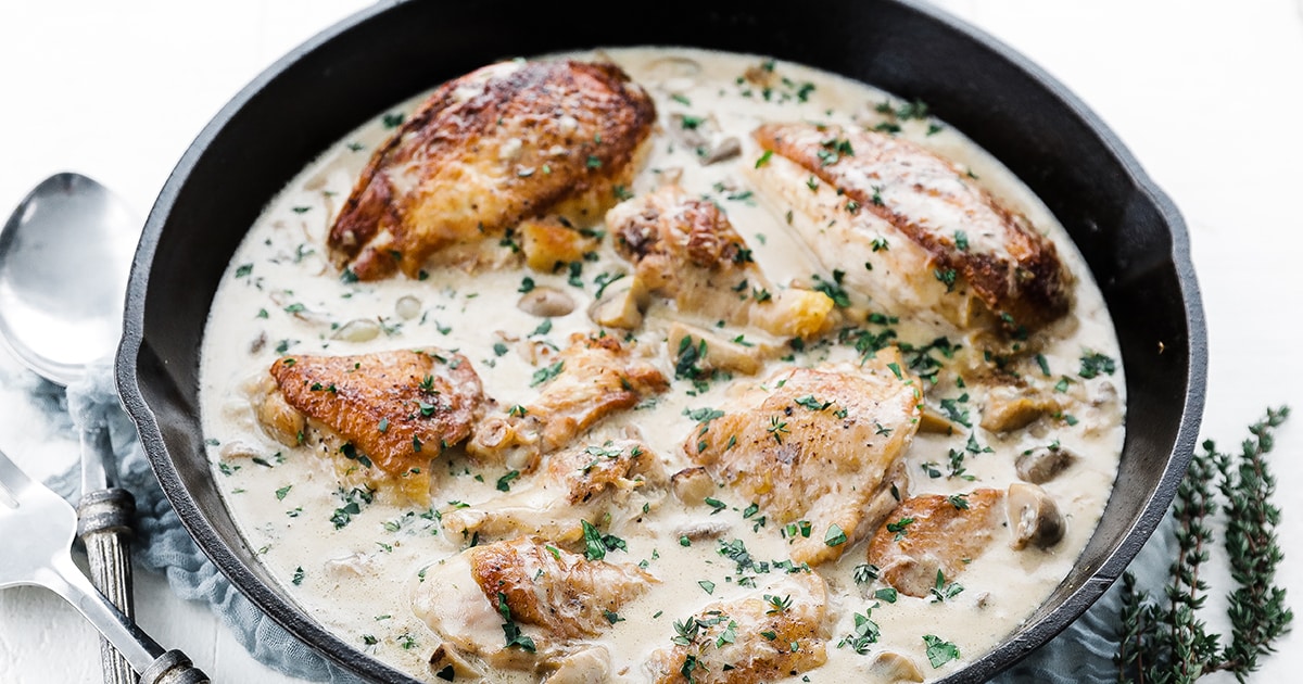 Classic Chicken Fricassee Recipe Chef Billy Parisi