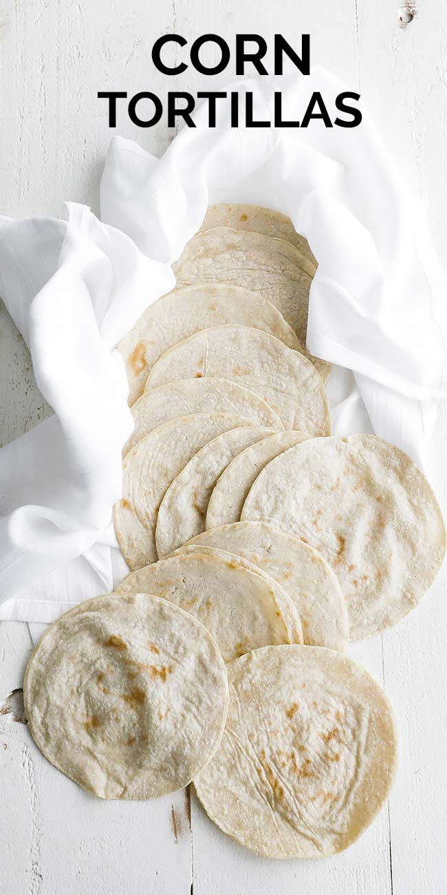 Homemade Corn Tortilla Recipe - Chef Billy Parisi
