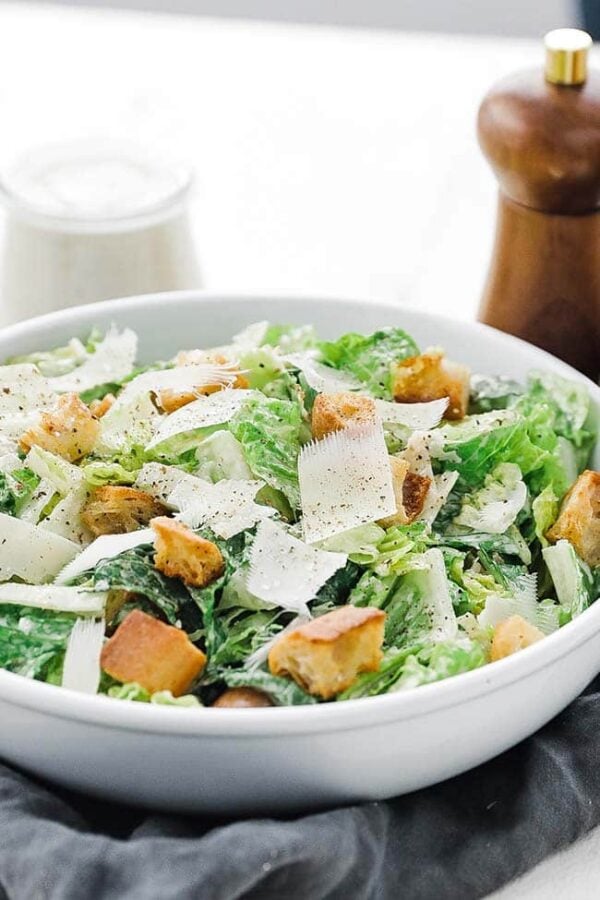 Classic Caesar Salad Recipe Chef Billy Parisi