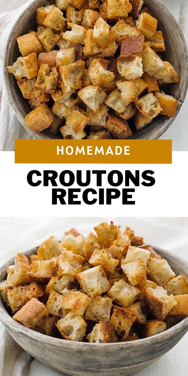 The Best Homemade Croutons Recipe Chef Billy Parisi