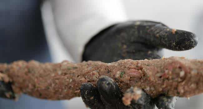 skewering beef kofta