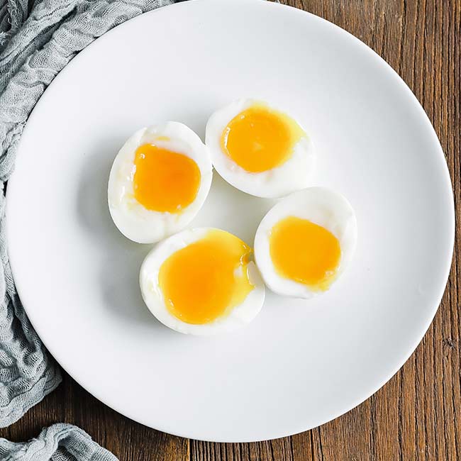 Soft boiled eggs recipe