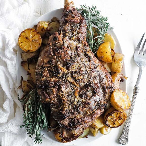 Roast Bone In Leg of Lamb Recipe - Chef Billy Parisi
