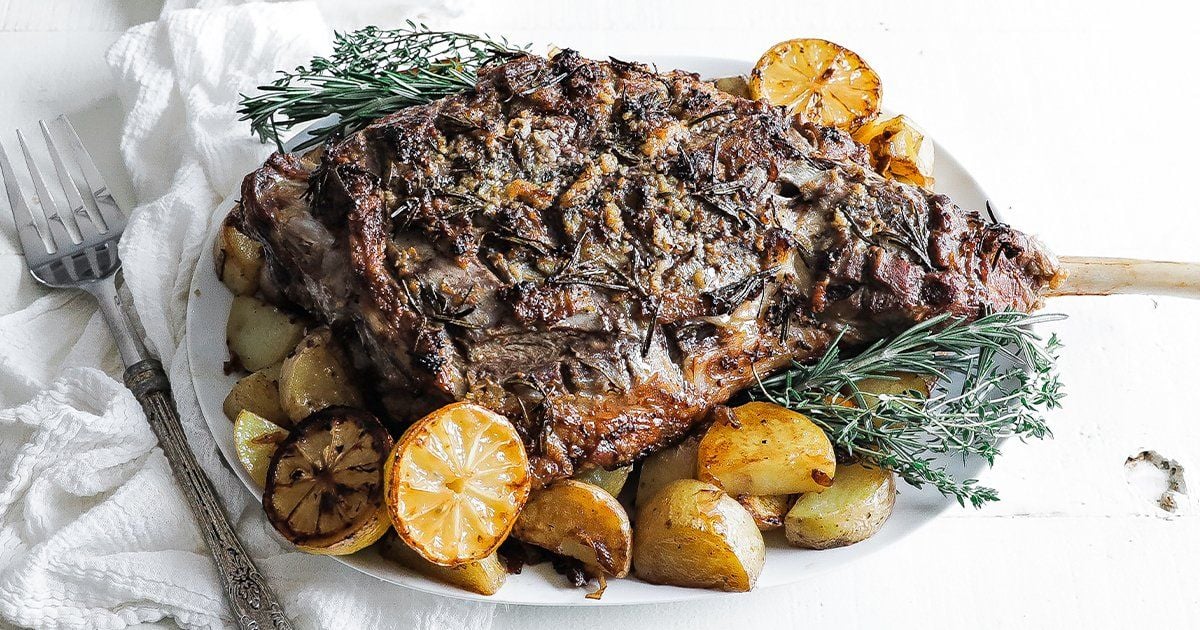 Roast Bone In Leg of Lamb Recipe - Chef Billy Parisi