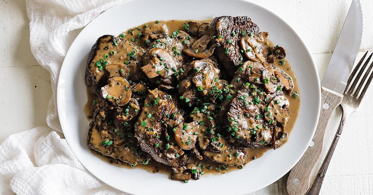Delicious Classic Steak Diane Recipe Chef Billy Parisi