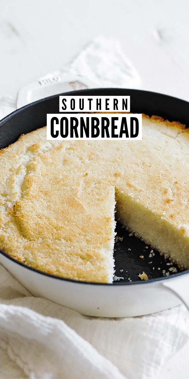 Classic Southern Cornbread Recipe - Chef Billy Parisi