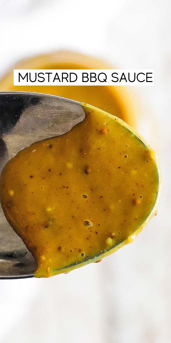 South Carolina Mustard BBQ Sauce - Chef Billy Parisi