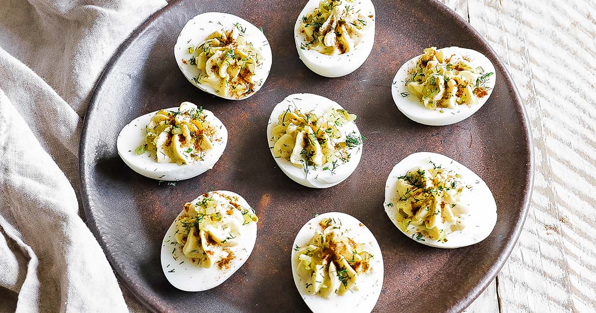 Southern Deviled Eggs Recipe With Relish Chef Billy Parisi