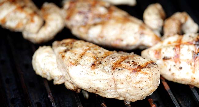 grilling chicken breasts