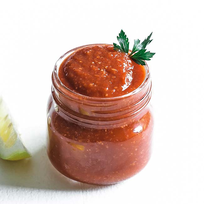 jar of cocktail sauce